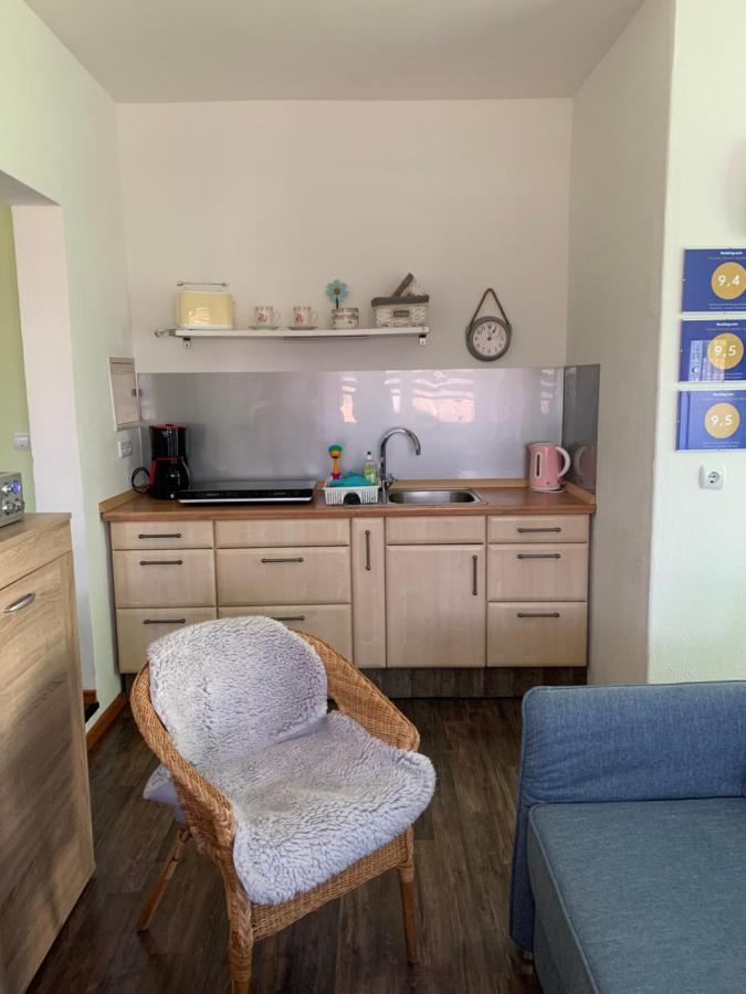 Helenes Ferienwohnung Auf Dem Bauernhof - Lausitzer Seenland Lauta Buitenkant foto
