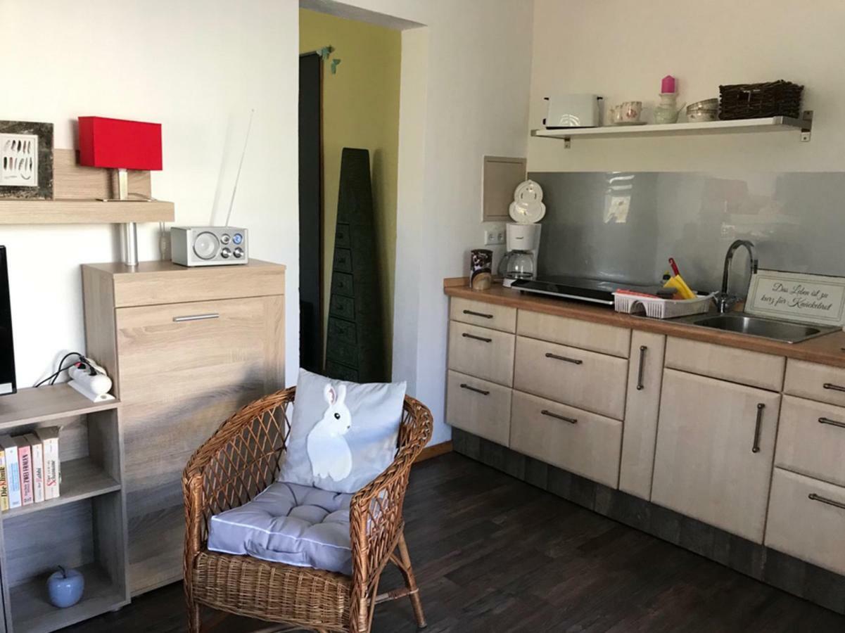 Helenes Ferienwohnung Auf Dem Bauernhof - Lausitzer Seenland Lauta Buitenkant foto